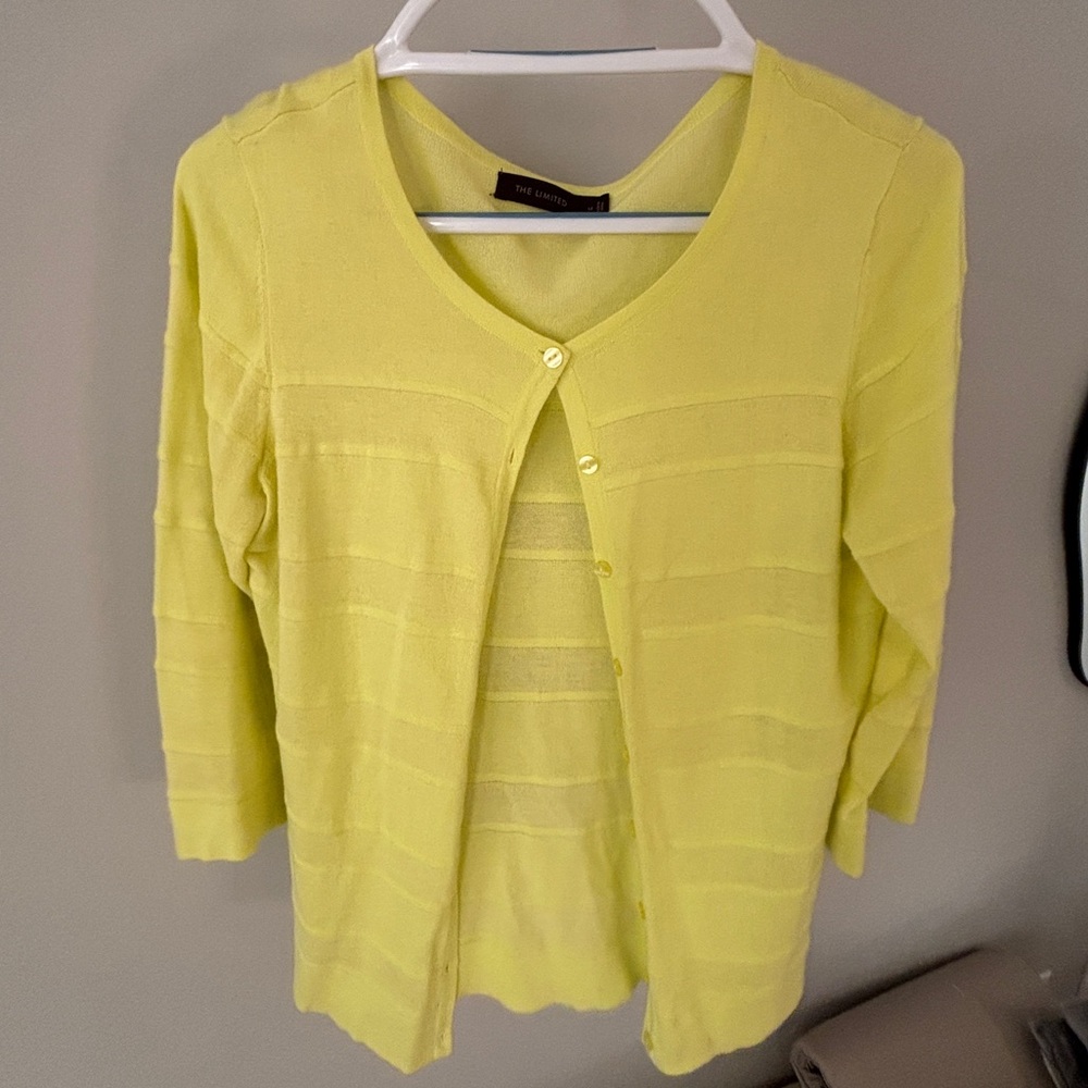 The Limited Lemon Cardigan M